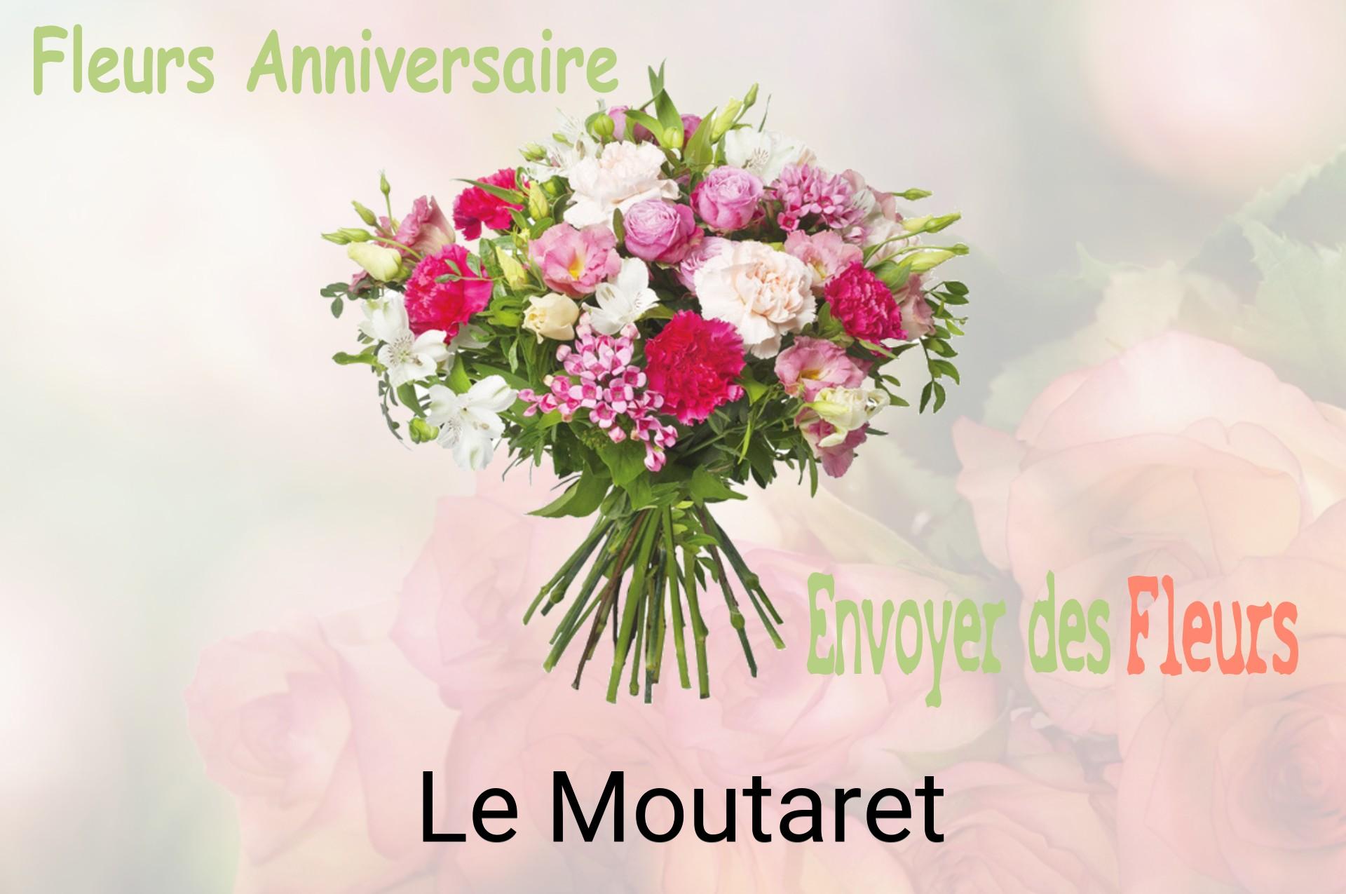 Bouquet de fleurs d’anniversaire livré à Le Moutaret