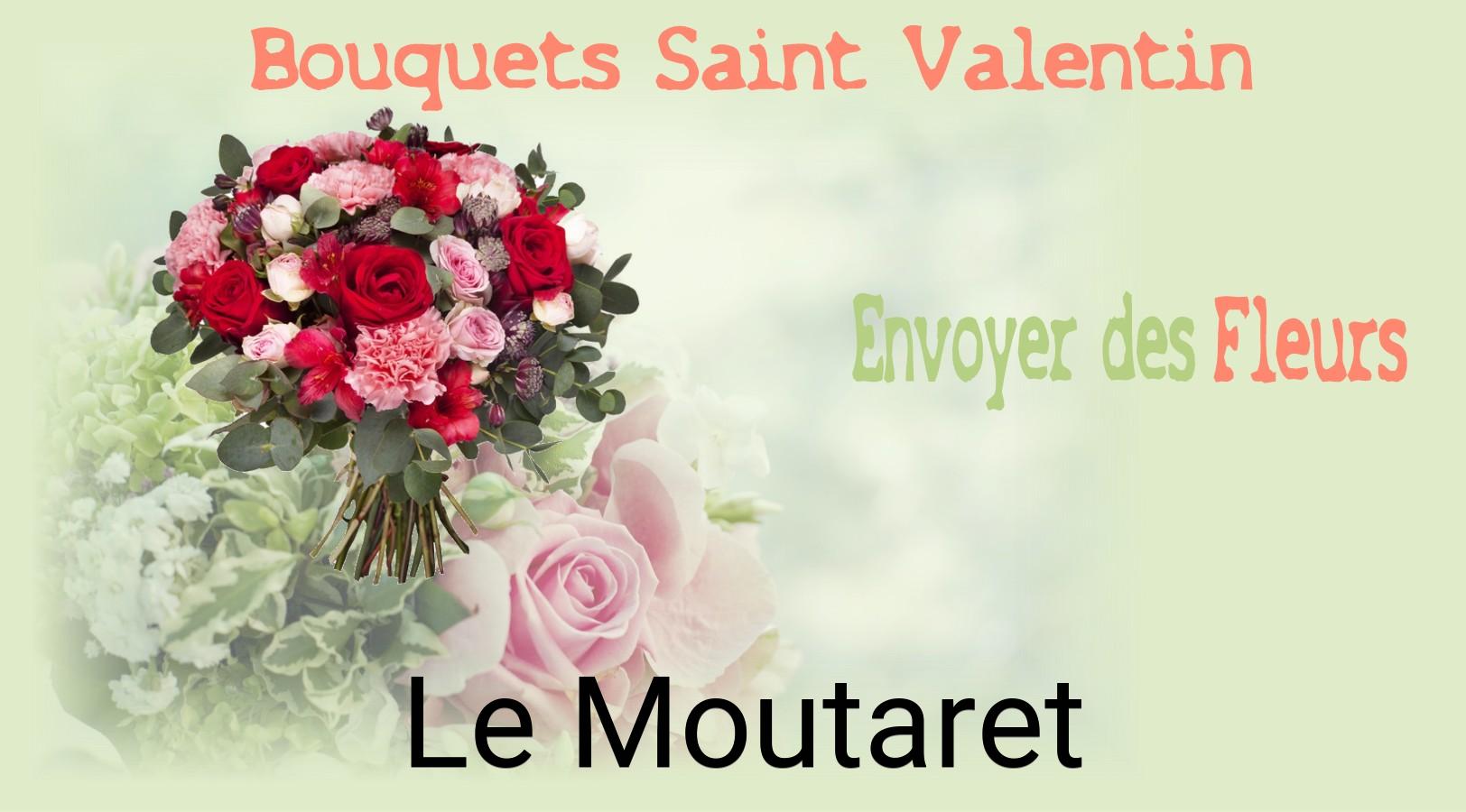 Roses de Saint-Valentin livrées à Le Moutaret